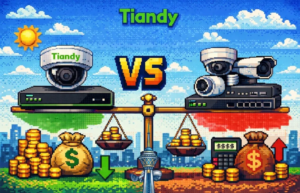 دوربین های اقتصادی Tiandy؛ انتخابی هوشمندانه برای پروژه های با بودجه محدود